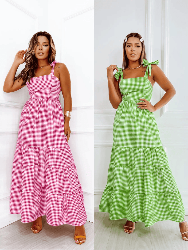 compre 1 leve 2 - Vestidos casuais versáteis com alça longa multiuso