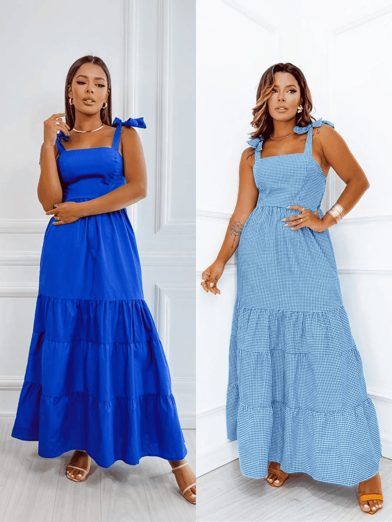 compre 1 leve 2 - Vestidos casuais versáteis com alça longa multiuso