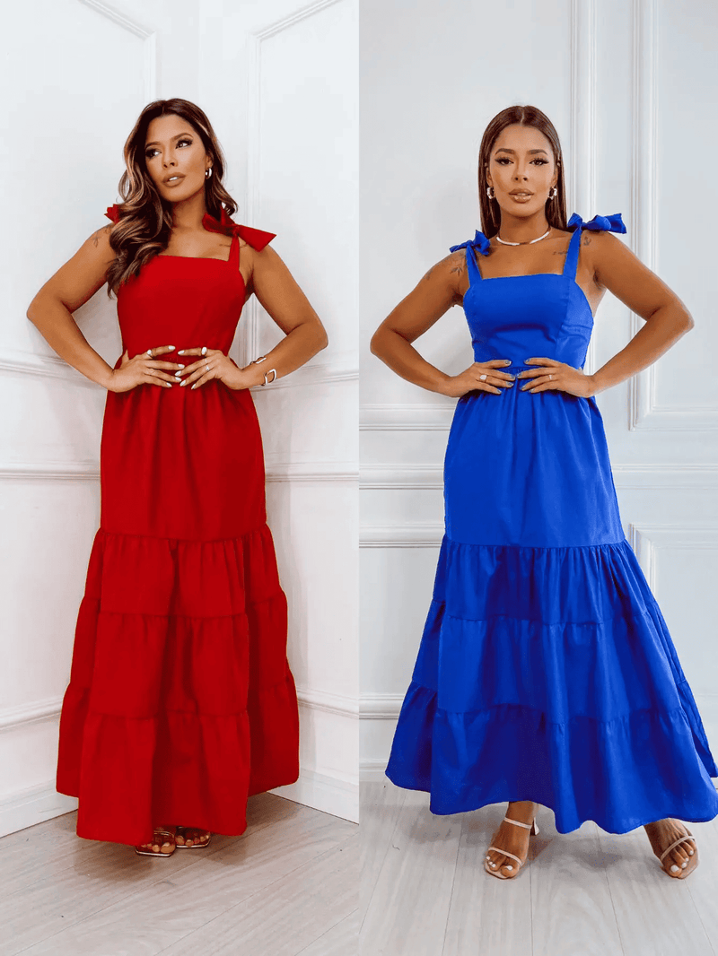 compre 1 leve 2 - Vestidos casuais versáteis com alça longa multiuso